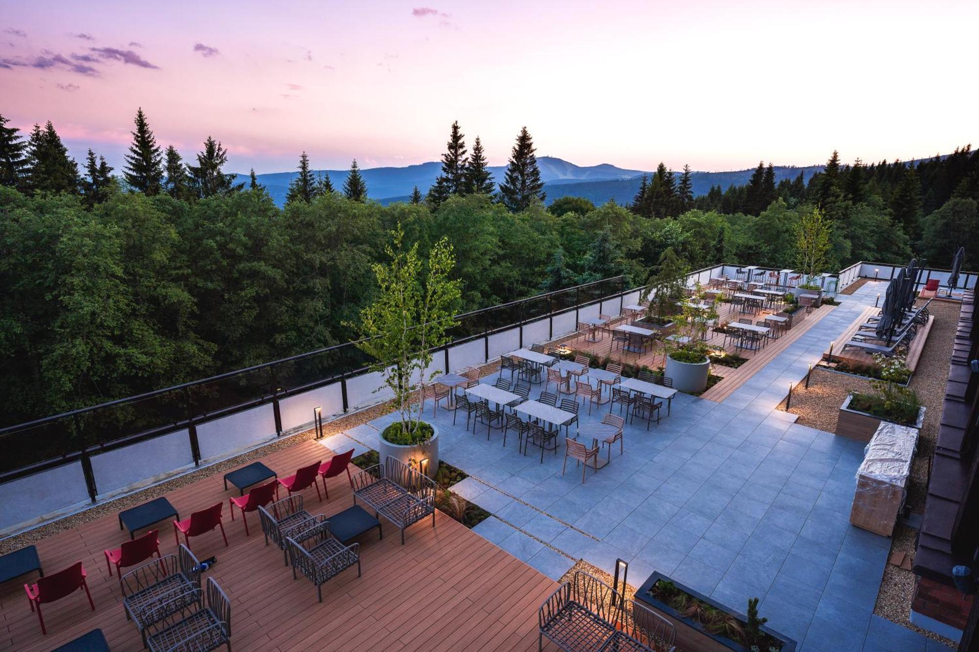 Orea Resort Horizont Sumava Zelezna Ruda Bagian luar foto