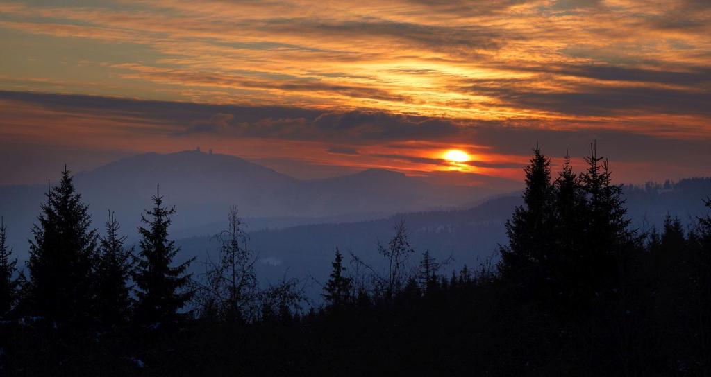 Orea Resort Horizont Sumava Zelezna Ruda Bagian luar foto